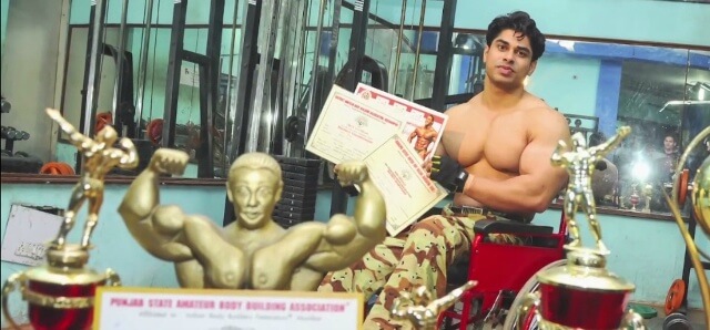 Anand Arnold, India's First Wheelchair Bodybuilder Source: indiatimes 